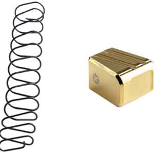 Cross Armory CRG+5MEG19GD gold aluminum +5 magazine extension for Glock 19/23/32