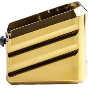 Cross Armory gold aluminum magazine extension for Glock 19/23/32 Gen 1-5