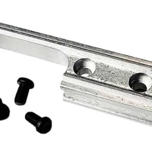 Crickett KSA031ALSS aluminum scope mount kit 3/8-inch dovetail silver