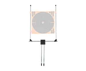 Allen EZ Aim Hub Stake Adjustable Target Stand, adjustable target stand for training