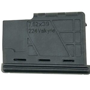 CZ-USA CZ 600 5-round magazine, black matte finish, compatible with 7.62x39 and .224 Valkyrie