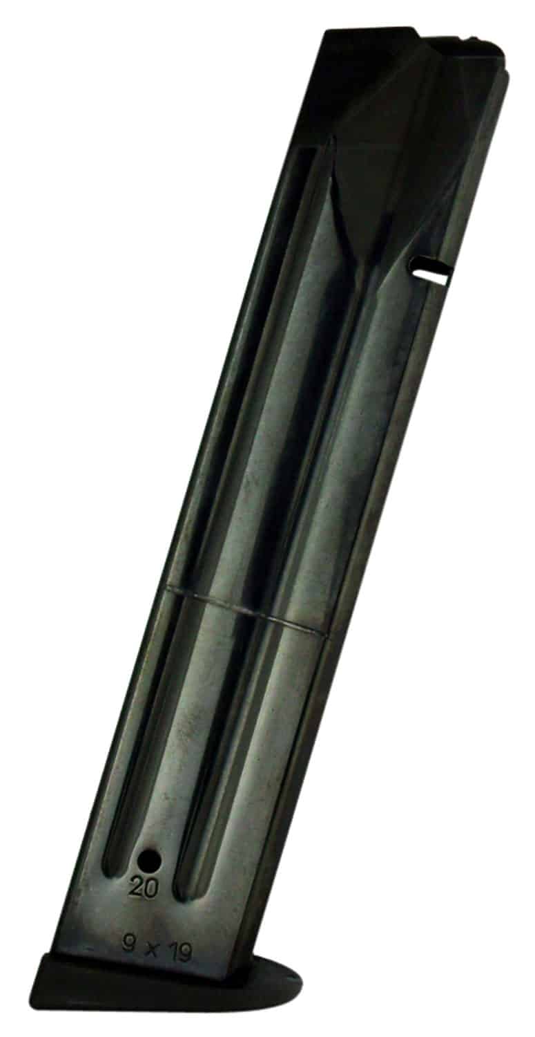 CZ-USA 26-round 9mm steel magazine for CZ 75 TS/TS 2/Czechmate, black finish