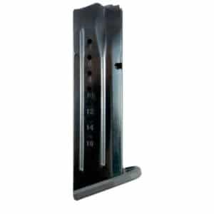 ProMag RUG-A33 17rd 9mm magazine for Ruger SR9, blued steel