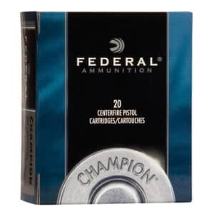 Federal Champion .45 Long Colt 225 gr Semi-Wadcutter Hollow Point 20 rd box