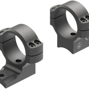 Leupold BackCountry 30mm medium 2-piece ring mount for Savage 10/110 in matte black