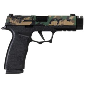 Sig Sauer P365 XMACRO TACOPS Muilticam slide 9mm handgun with 3.7 inch barrel