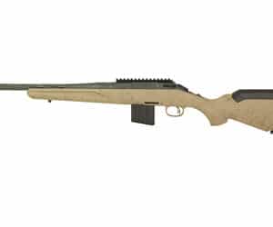 Ruger American Gen II Ranch 6mm ARC rifle 16.1 inch cobalt cerakote barrel flat dark earth splatter stock