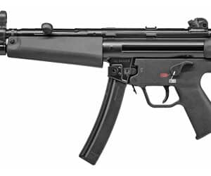 Heckler & Koch SP5 9mm pistol in black with two 30-round magazines