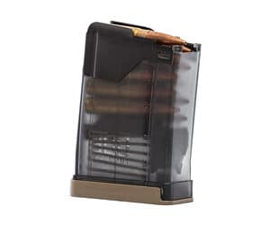 Lancer Systems L5AWM 10‑round .300 AAC Blackout translucent smoke polymer magazine