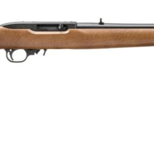 Ruger 10/22 18.5-inch .22 LR rifle with birch stock and satin black barrel