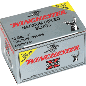 Winchester Super-X Rifled Slug 12GA 3" 1 oz HP - 15rd