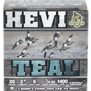 HEVI-SHOT HEVI-Teal 20ga 3" 7/8oz #6 25rd