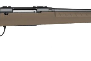 Savage AXIS 2 .223 Rem 22in bolt-action rifle with Flat Dark Earth synthetic stock and matte black receiver