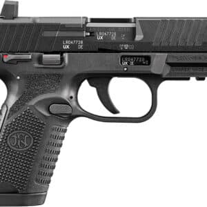 FN 502 MRD .22 LR 4 inch optic-ready pistol black polymer frame with Picatinny rail