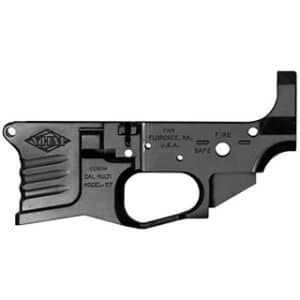 Yankee Hill Machine YHM stripped billet AR-15 lower receiver, black hardcoat anodized