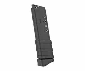 ProMag GLK13 10rd magazine for Glock 43 — black polymer with steel internal insert