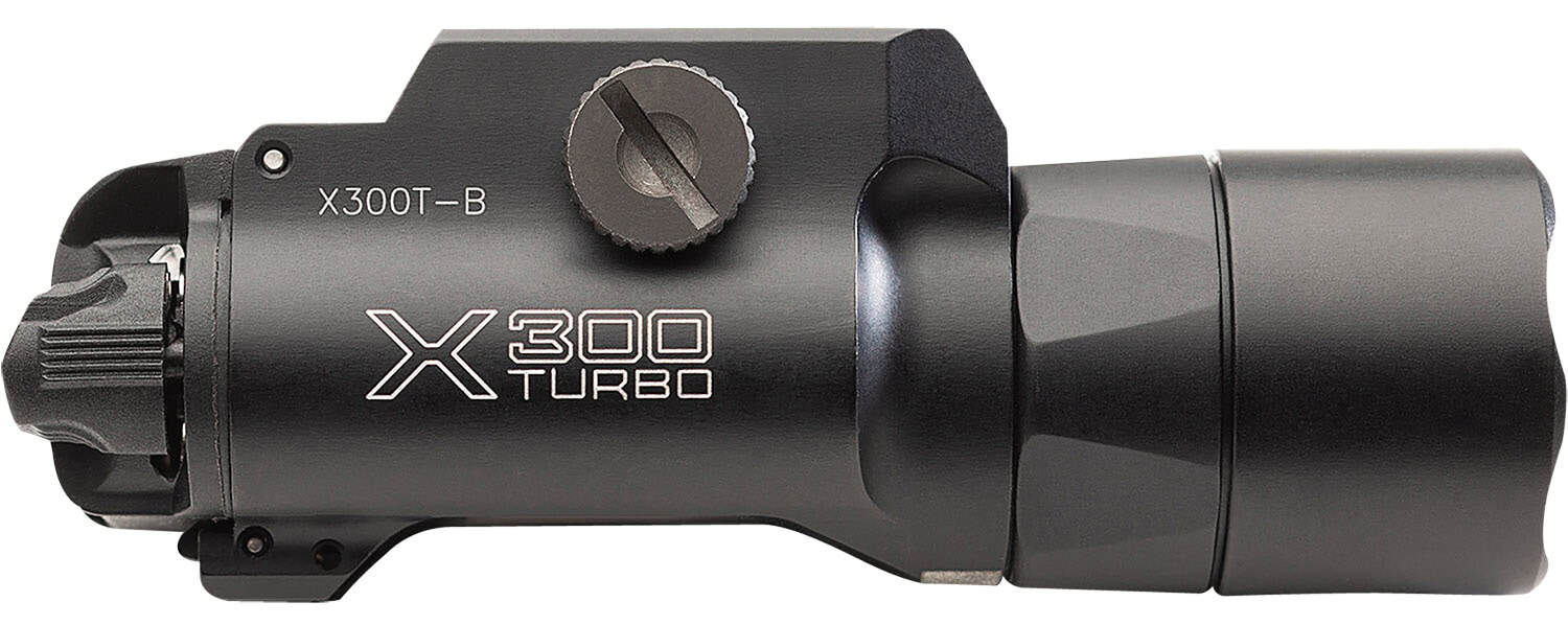 SureFire X300T-B Turbo WeaponLight 650 lumens black thumb-screw mount