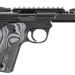 Ruger Mark IV 22/45 Lite .22 LR 4.4-inch barrel black oversized G10 grips