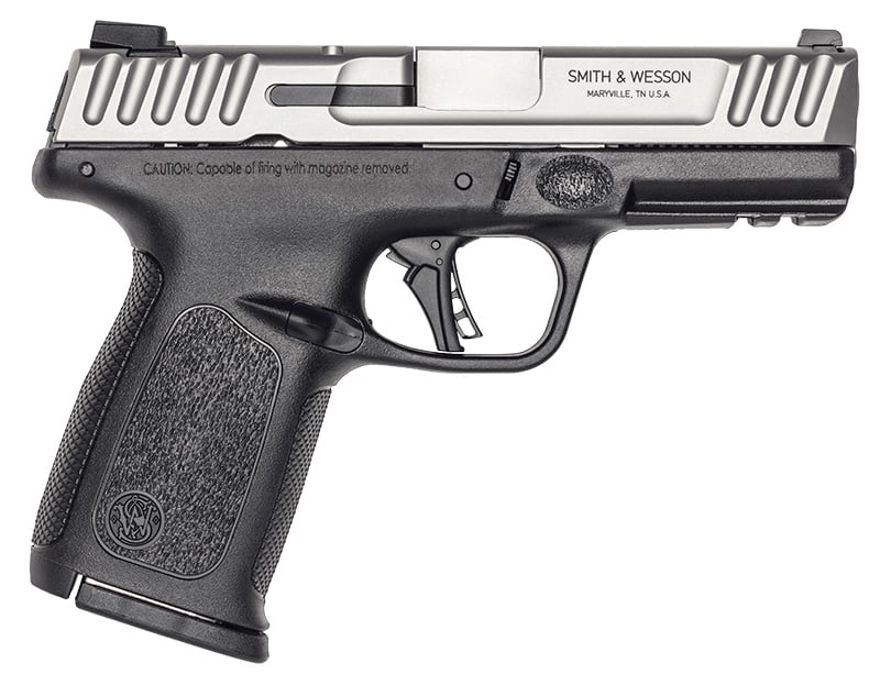 Smith & Wesson SD40 2.0 two-tone .40 S&W compact pistol with 4 inch barrel and 14-round magazine