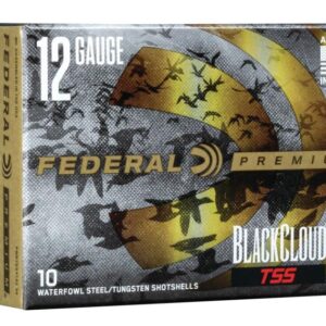 Federal Ammunition Black Cloud TSS 12ga 3 inch shotshells box