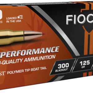 Fiocchi Hyperformance .300 AAC Blackout 125 gr SST ammunition box