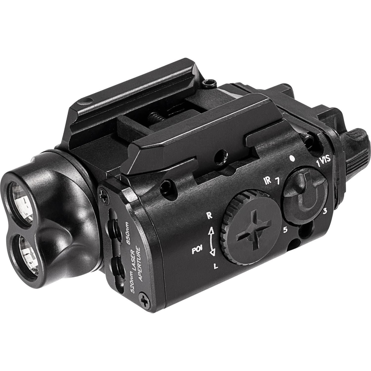 Surefire XVL2-IRC weapon light with IR and green laser, black anodized
