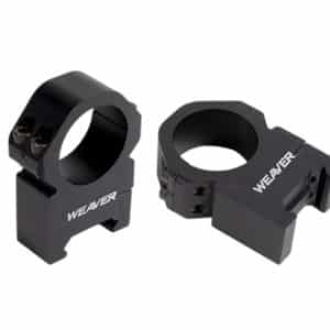 Weaver Precision Rings 1-inch Tube Extra High Matte Black