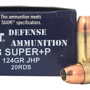 DoubleTap 38 Super +P 124gr JHP 20-round box