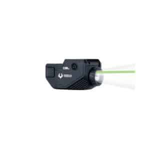 Viridian C5L Custom C Series green laser and rechargeable light for Ruger RXM in black aluminum