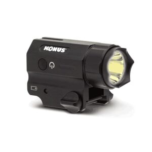 Konus Konuslight-TL weapon light in black on Weaver/Picatinny rail