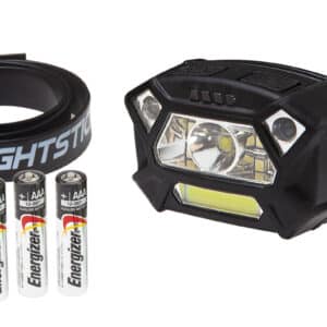 Nightstick NSP-4400B dual-light headlamp 320 lumens black with motion sensor