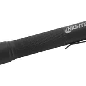 Nightstick MT-105 Metal Mini-Tac flashlight in black, AAA battery powered
