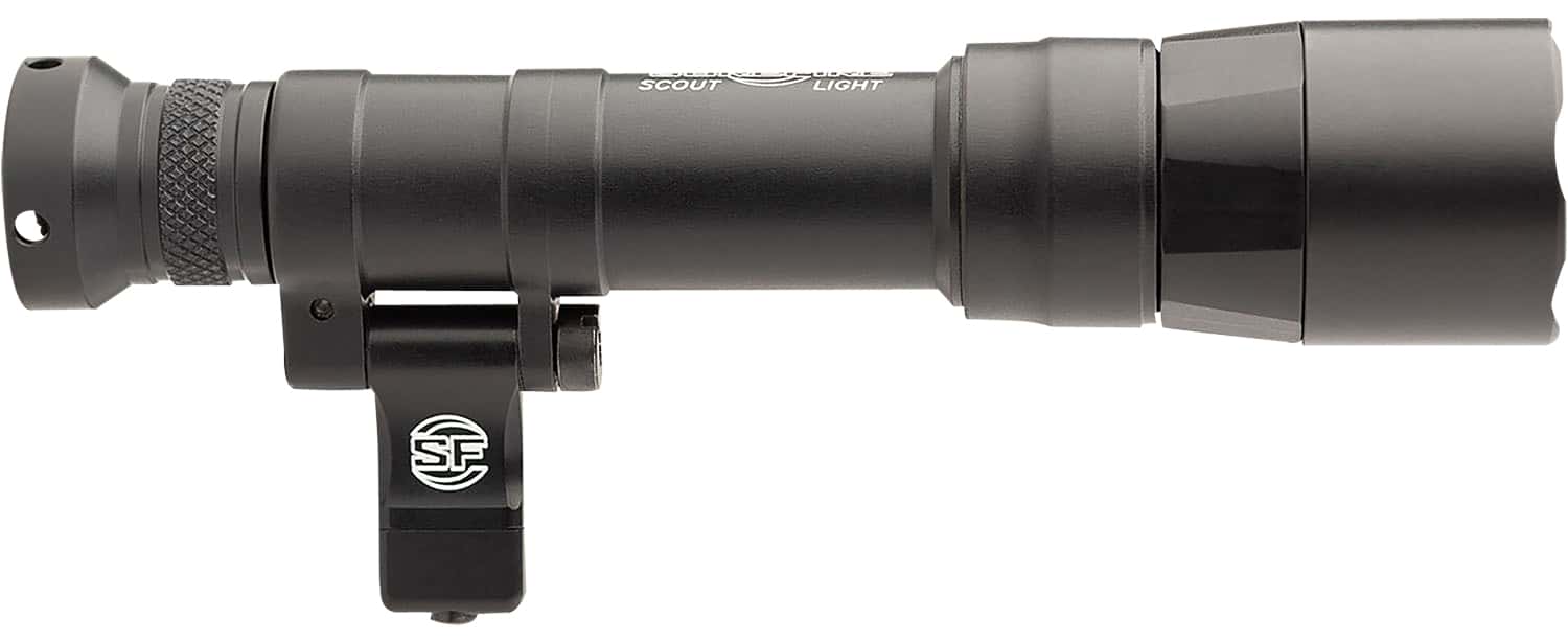SureFire M640DFT-PRO Turbo Scout Light Pro weapon light in black