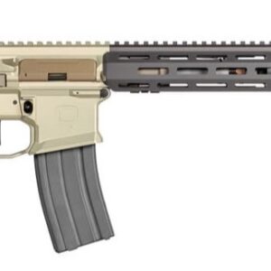 Q LLC Honey Badger 7 inch SBR with Honey Badger silencer, Flat Dark Earth accents