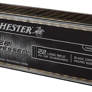 Winchester Super Suppressed .22 LR 45 gr 100rd box