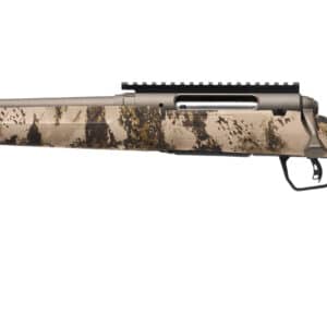 Savage AXIS 2 Pro Western Compact left-hand rifle in Savage Woodland camo, 6mm ARC, 20-inch barrel
