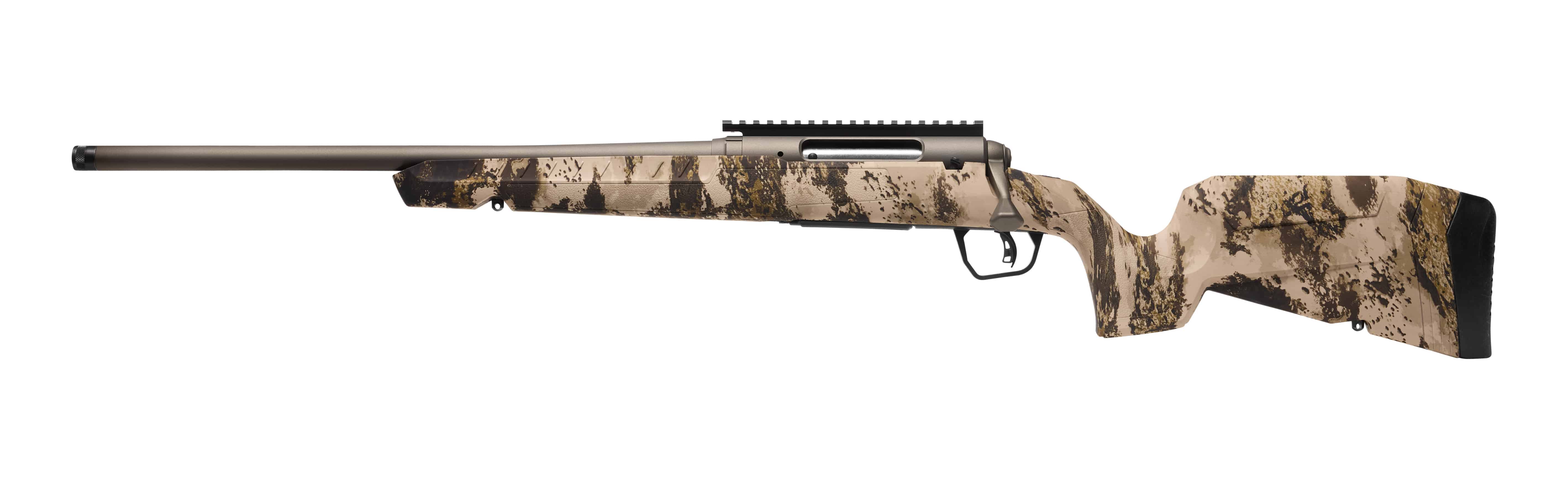 Savage AXIS 2 Pro Western Compact left-hand rifle in Savage Woodland camo, 6mm ARC, 20-inch barrel