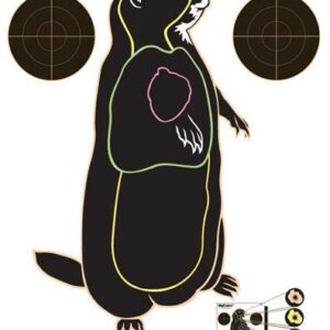 Champion VisiColor Prairie Dog 11 x 16 high-visibility paper target
