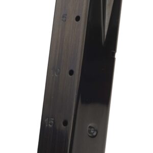 Derya Melik 15rd 9mm metal magazine, flush-fit for Beretta 92/M9