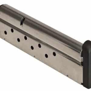 Sig Sauer 1911 9-round 9mm stainless single-stack magazine with polymer baseplate