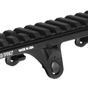 UTG Pro Claw Mount Extended Picatinny for MP5/MP5K, matte black anodized aluminum