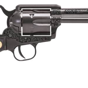 Chiappa 1873 Engraved Black Revolver 4.75in 6rd