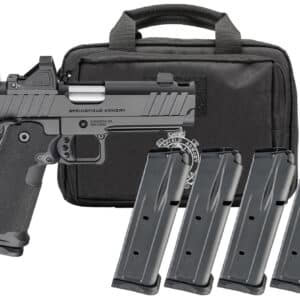 Springfield Armory 1911 Prodigy Comp 4.25in 9mm with Viridian RFX11 and four 10-round magazines