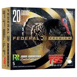 Federal Heavyweight TSS Rob Roberts Special Edition 20ga 3" 1-5/8oz #9 shotshells - 5 per box