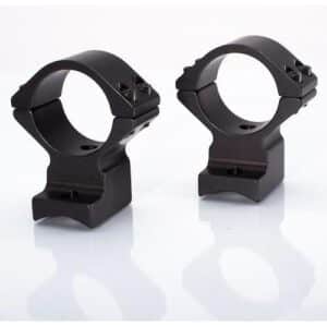 Talley Weatherby 307 30mm low scope rings in black