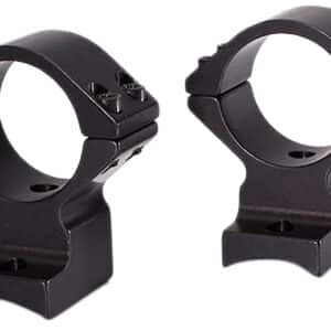 Talley 940769 scope mount and medium rings, 1-inch tube, black anodized aluminum