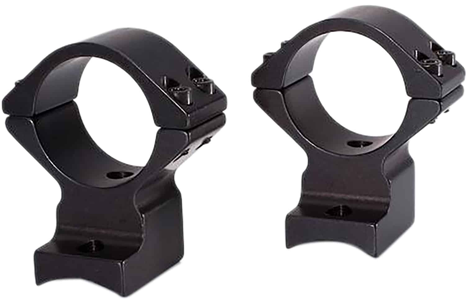 Talley 940769 scope mount and medium rings, 1-inch tube, black anodized aluminum