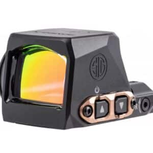 Sig Sauer ROMEO-X Enclosed compact reflex sight 24mm black with rose gold accents