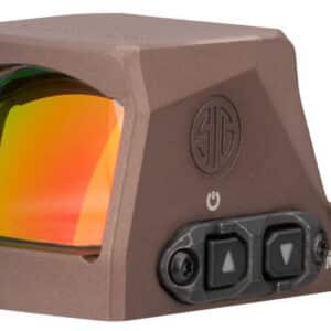 Sig Sauer ROMEO-X Pro Enclosed red dot sight Flat Dark Earth 6 MOA Circle Dot