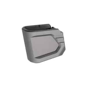 TYRANT CNC TDG48MAGEXG magazine extension for Glock 43x/48 in gray aerospace aluminum